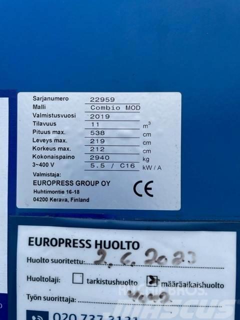 Europress Combio MOD 10 Compressores de lixo