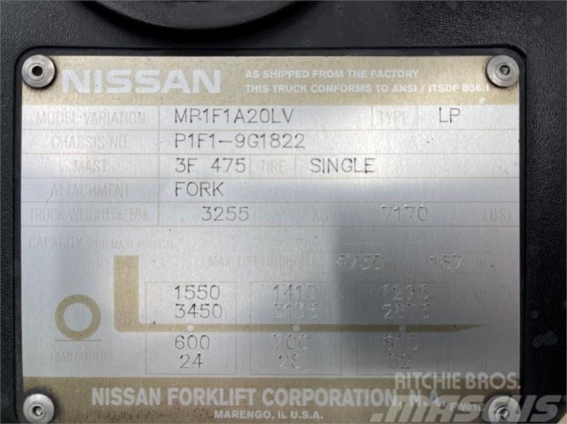 Nissan MP1F1A20LV Empilhadores - Outros