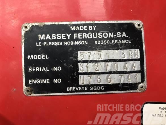  MASSEY FERGUSON-SA 575 FWD CW LOADER Outros