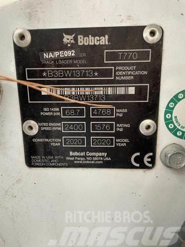Bobcat T770HFJ suspension Carregadoras de direcção deslizante