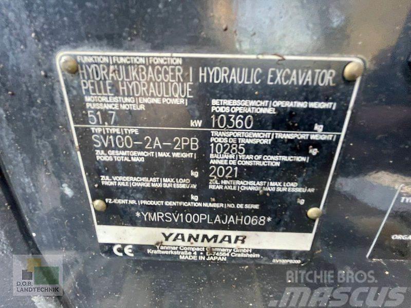 Yanmar SV 100 Escavadoras de rastos