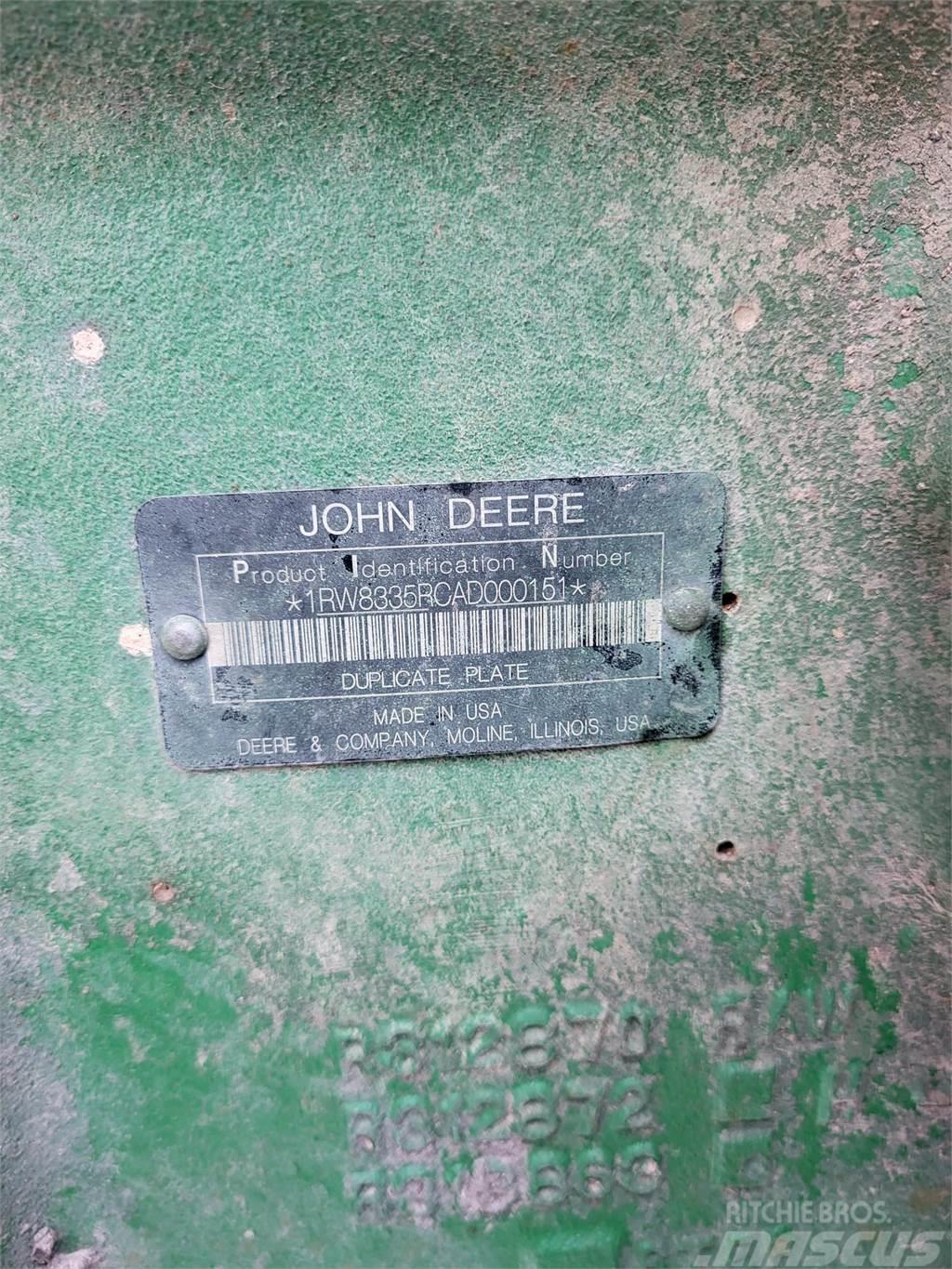 John Deere 8335R Tratores Agrícolas usados