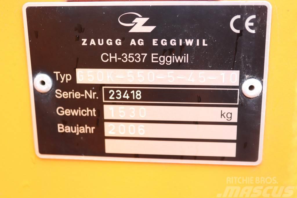  Zaugg G50K-550-5-45-10 Schneepflug 5,50m breit Outros