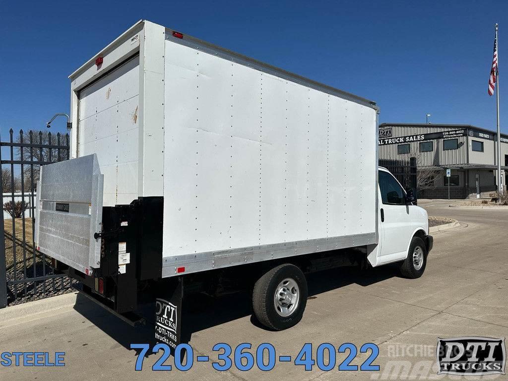 Chevrolet 3500 12' Box Truck With Lift Gate Camiões de caixa fechada