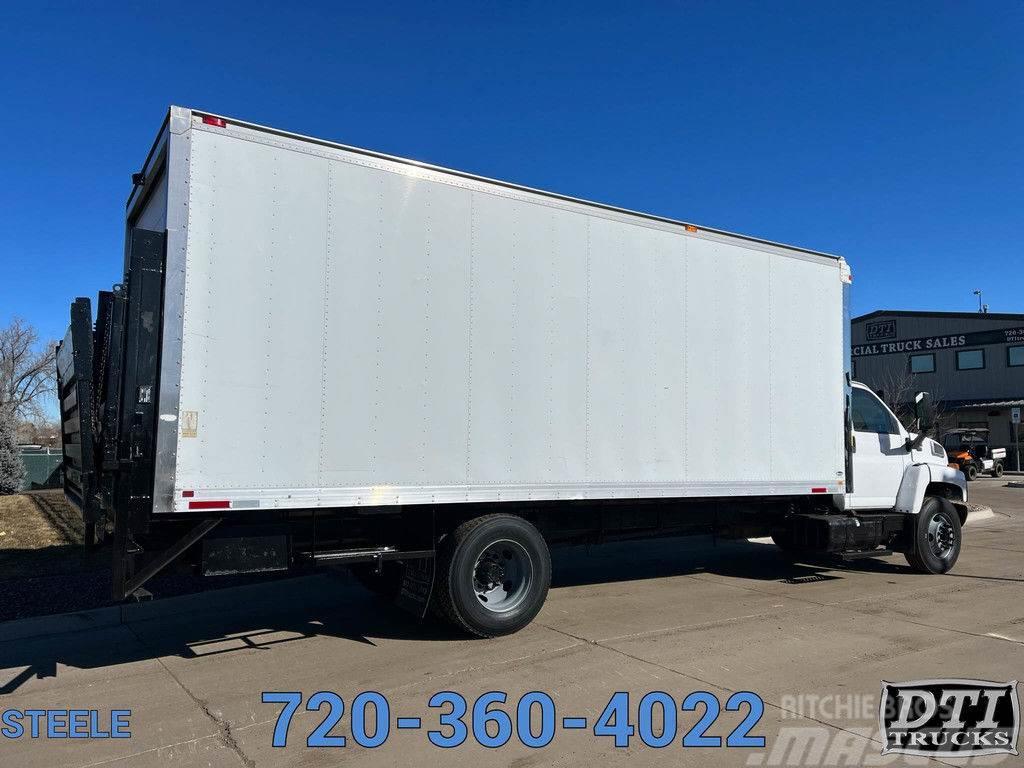 GMC C7500 24' Box Truck W/ Lift Gate Camiões de caixa fechada