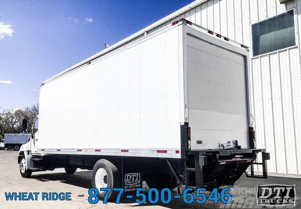 Hino 258, Diesel, Auto, 2,500 lbs Steel Liftgate, Camiões de caixa fechada