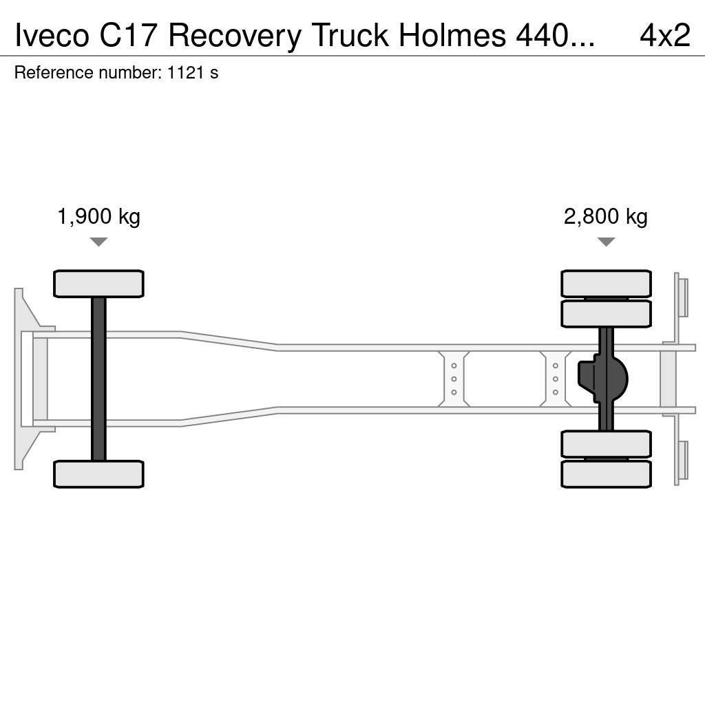 Iveco C17 Recovery Truck Holmes 440SL Good Condition Camiões de Reciclagem