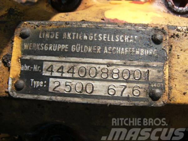 Linde Hydraulik Antrieb 2500 67,6 Outros componentes