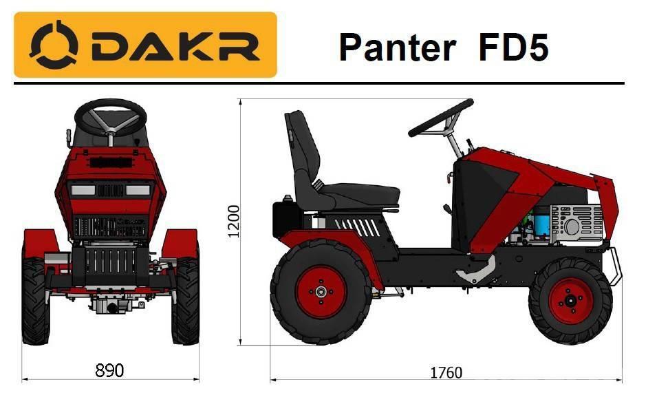  DAKR Panter FD-5 Tractores compactos