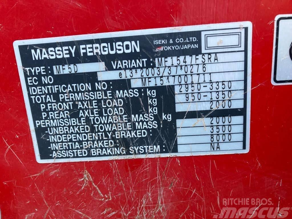 Massey Ferguson 1547 Tratores Agrícolas usados