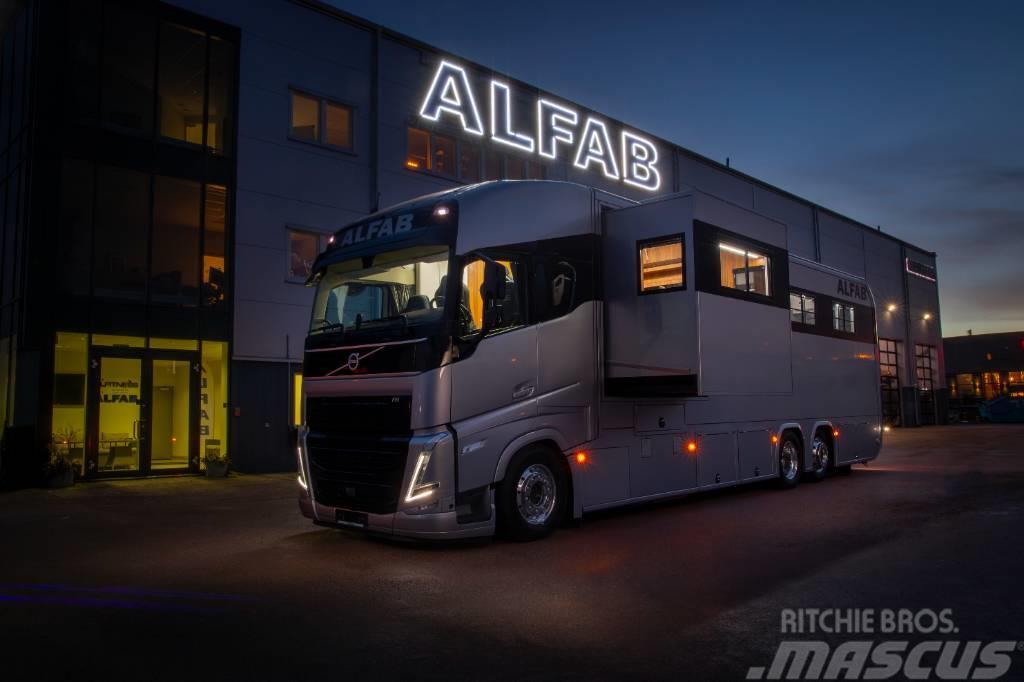 Volvo FH500 ALFAB Limited Edition hästlastbil Camiões de transporte de animais