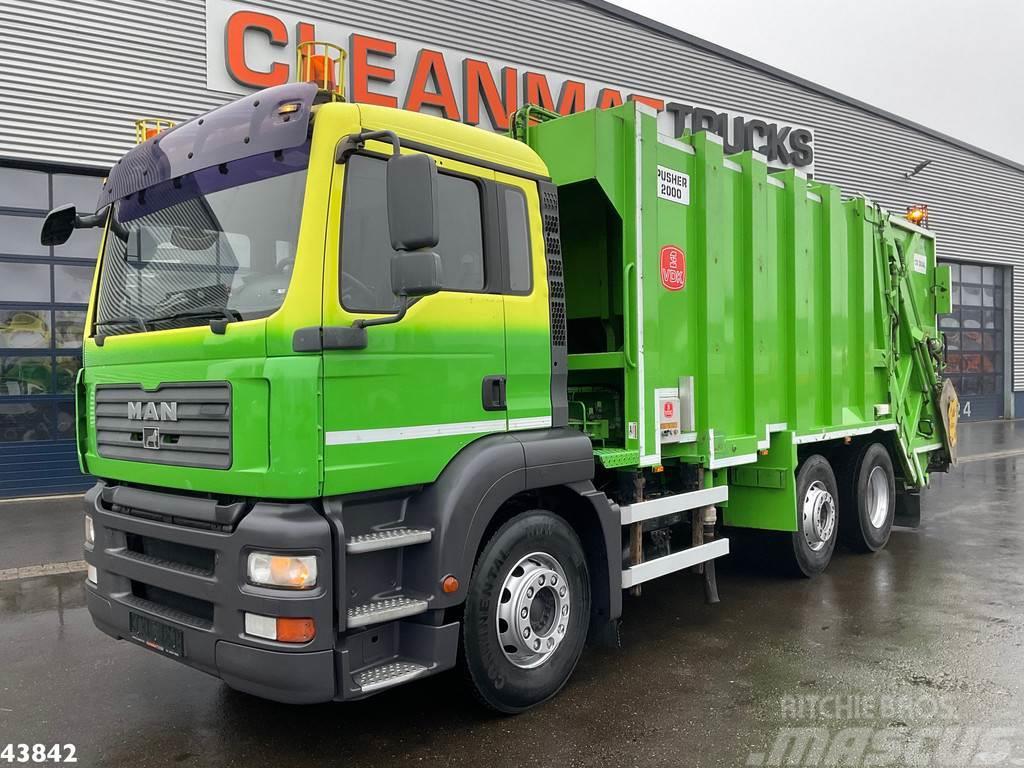 MAN TGA 26.320 VDK 20m³ Camiões de lixo