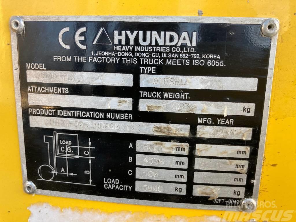 Hyundai 50 D-7 E Empilhadores Diesel