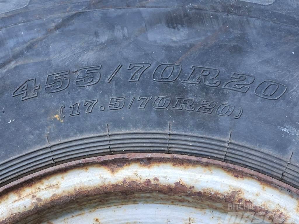 Dunlop 455/70-R20 (17.5/70R20) - Tire/Reifen/Band Pneus, Rodas e Jantes