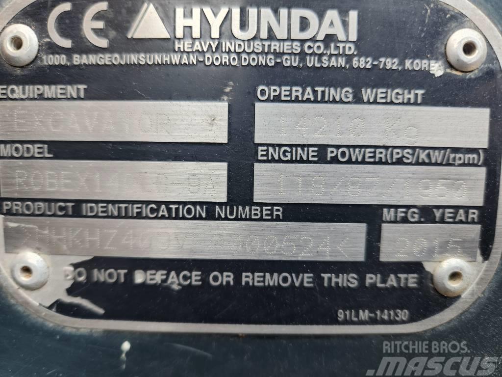 Hyundai 140LC-9A Escavadoras de rastos
