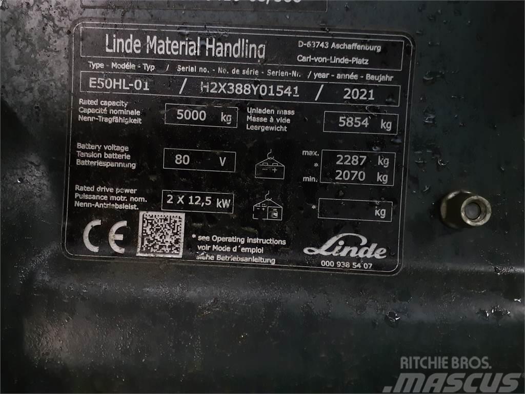 Linde E50HL Empilhadores eléctricos
