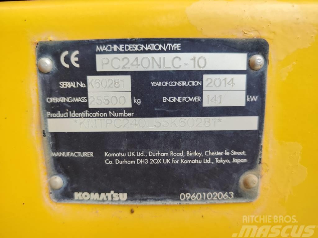 Komatsu PC 240 NLC-10 Escavadoras de rastos