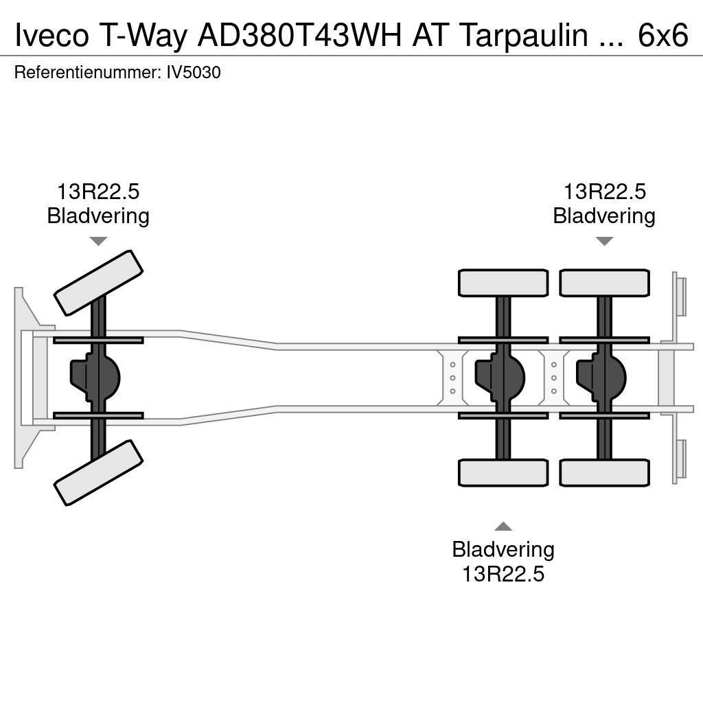 Iveco T-Way AD380T43WH AT Tarpaulin / Canvas Box Truck ( Camiões caixa cortinas laterais