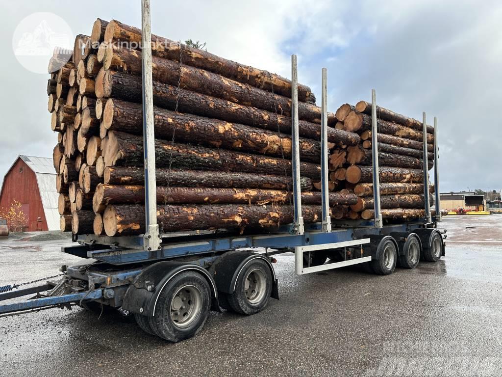 Kilafors Karlavagnen Reboques de transporte de troncos