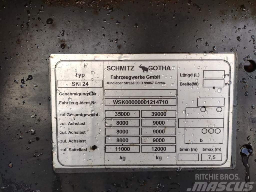 Schmitz Cargobull SKI 24 Semi Reboques Basculantes