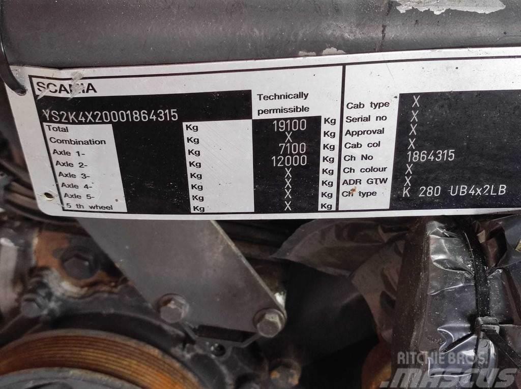 Scania DC9 29 / 280hp ENGINE Motores