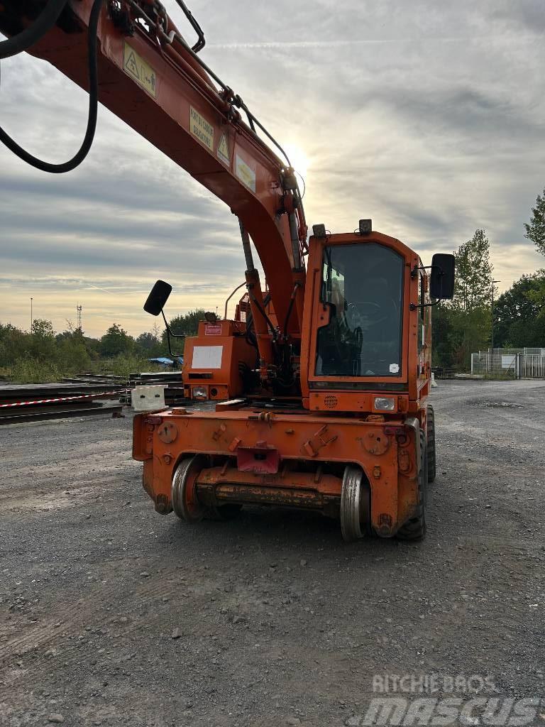 CASE 788 Rail Road excavator Equipamento de Construção de Linha Férrea