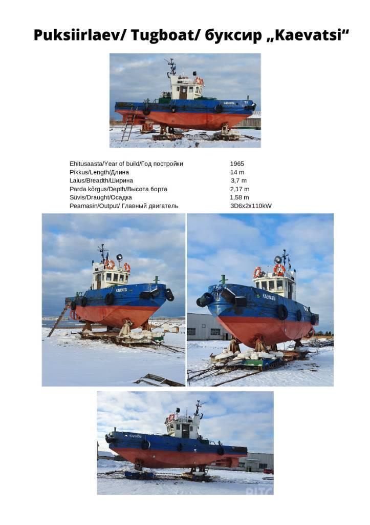  Tugboat Kaevatsi Batelões / barcaças e pontões