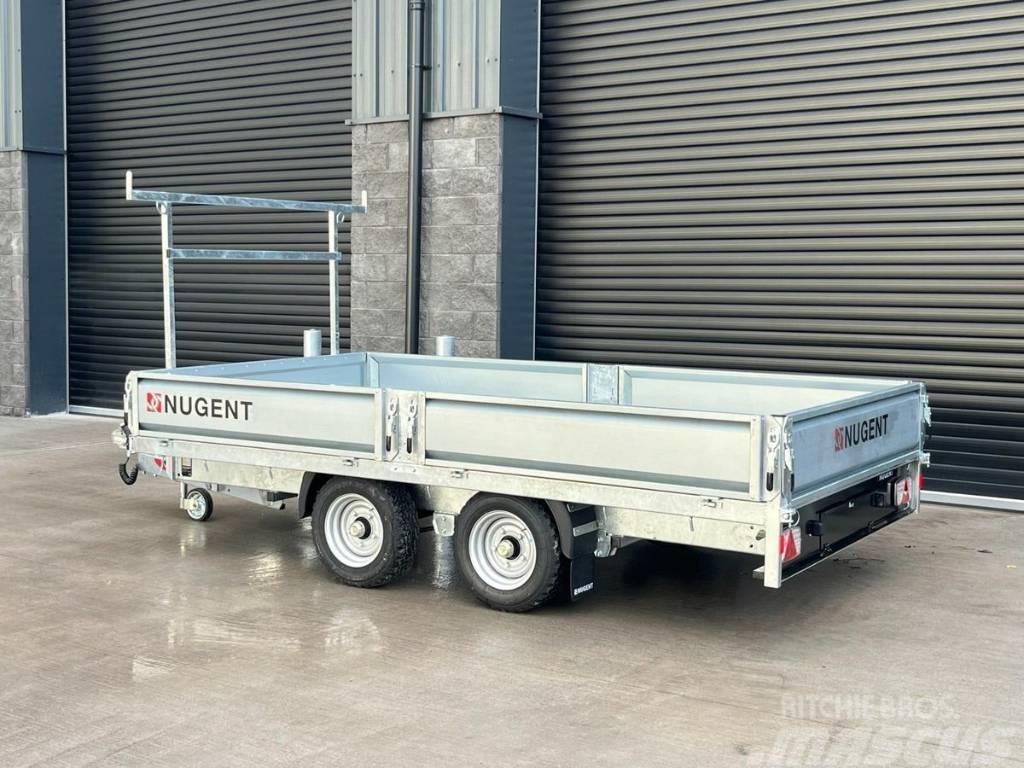 Nugent F3720H Twin Axle Flatbed Trailer Outros Reboques