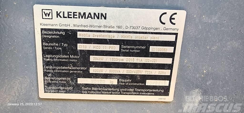 Kleemann MCO 11 PRO Britadeiras