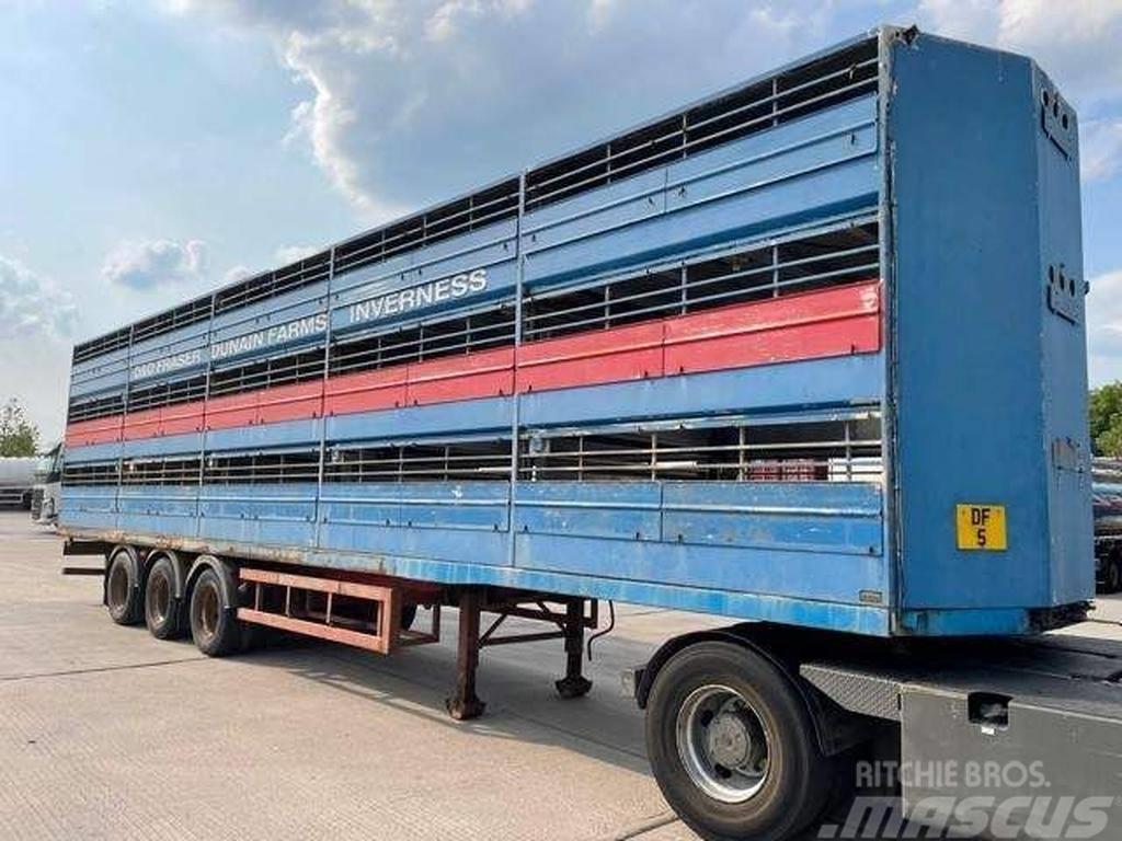  HOUGHTON LIVESTOCK TRAILER Reboques transporte animais