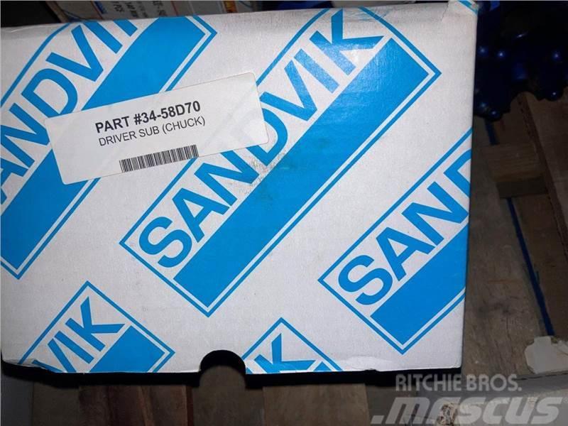 Sandvik RH510R Button Bit Acessórios e peças de equipamento de perfuração