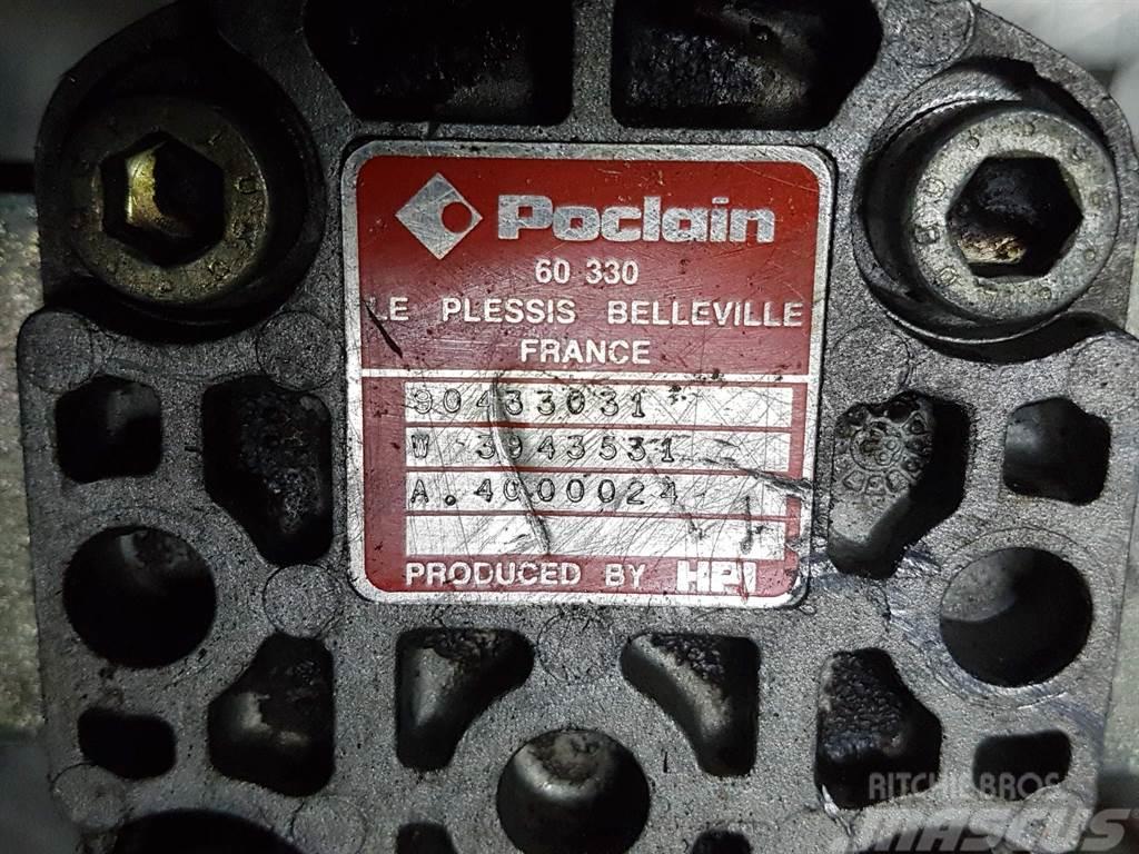 Poclain 904333031-W3943531-Hydraulic motor/Hydraulikmotor Hidráulica