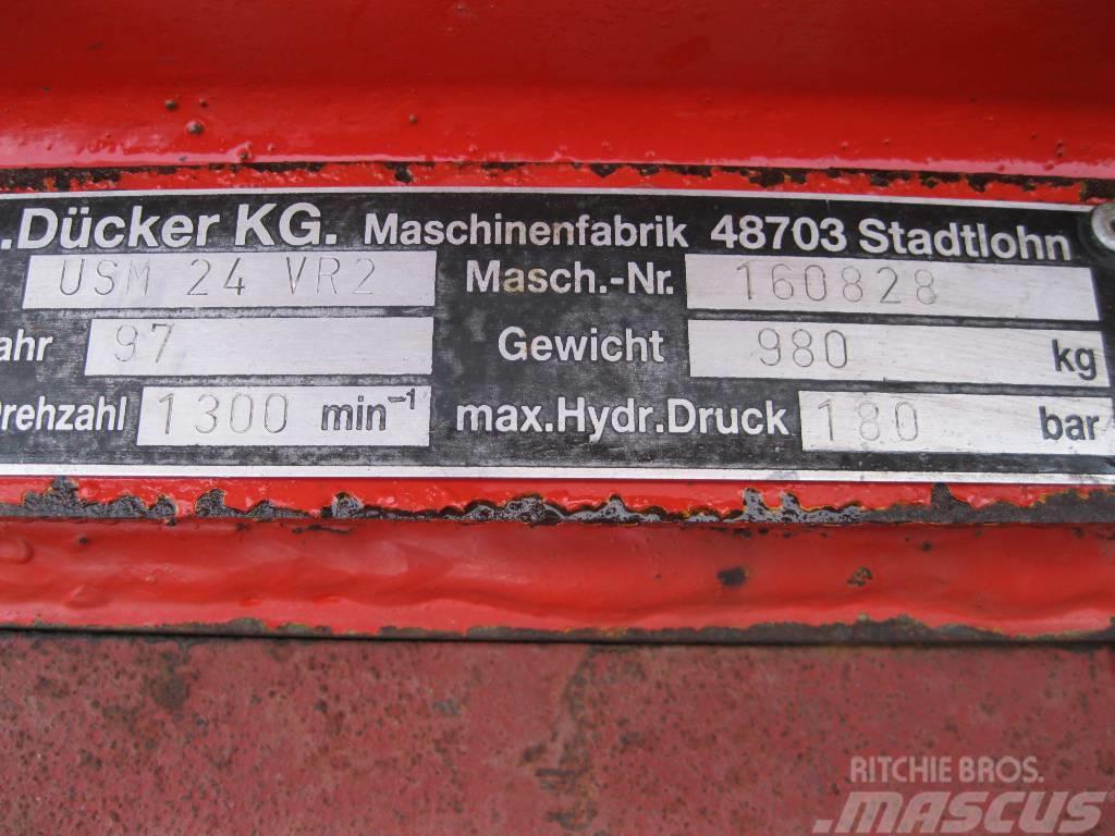 Dücker USM 24 VR2 Gadanheiras e cortadores de folhas para pastos