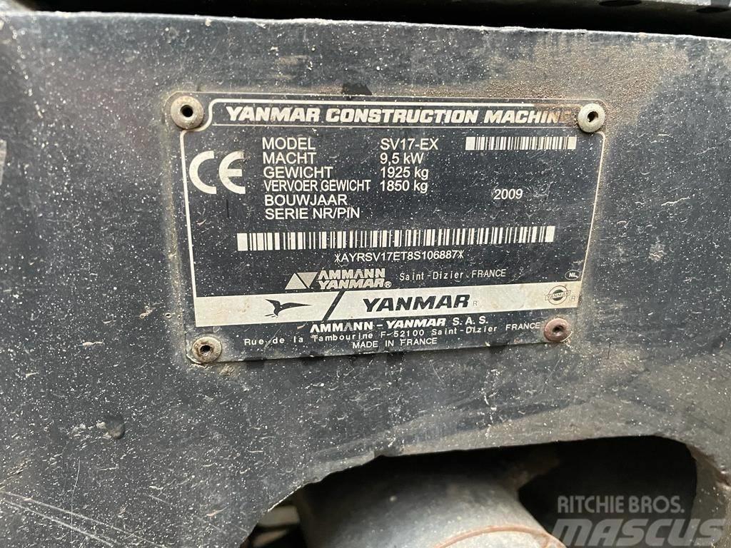 Yanmar SV 17 EX Mini Escavadoras <7t