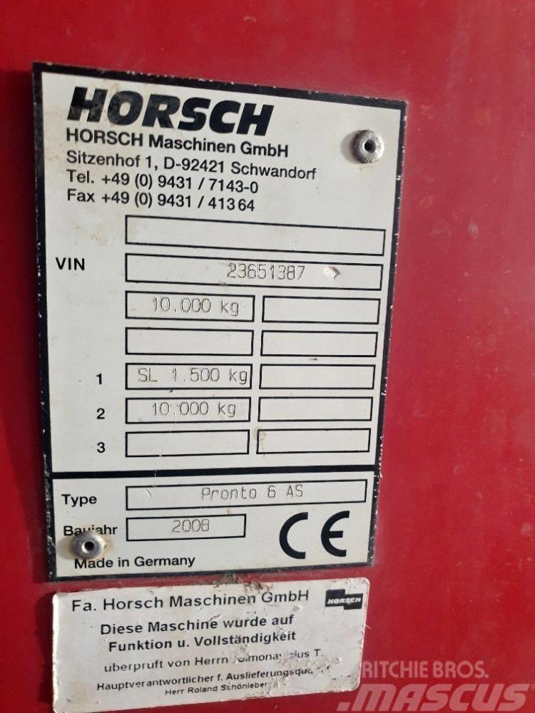 Horsch Horsch Pronto 6 AS s PPF + Horsch Maistro 8 RC Perfuradoras