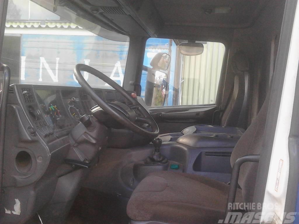 Scania p 124-420 Camiões caixa desmontável com elevador de cabo