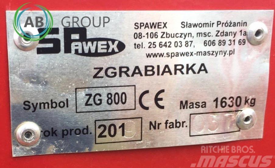 Spawex KREISELSCHWADER TAJFUN ZG-800 / ROTORY RAKE Ancinho virador