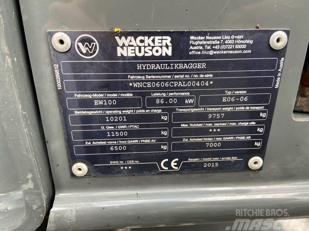 Wacker Neuson EW100 Escavadoras de rodas