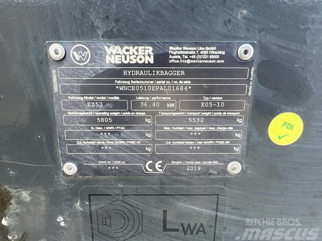 Wacker Neuson EZ53 Escavadoras de rastos