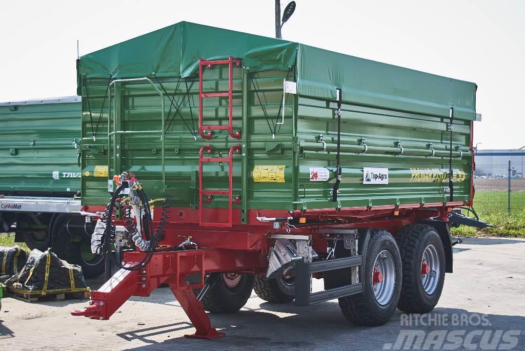 Pronar PT 512 TANDEM 12 tones tipping trailer/ przyczepa Reboques Agrícolas basculantes