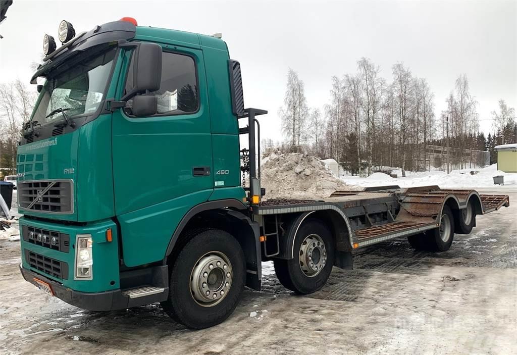Volvo FH12-460 8x4 Camiões de transporte de máquinas florestais