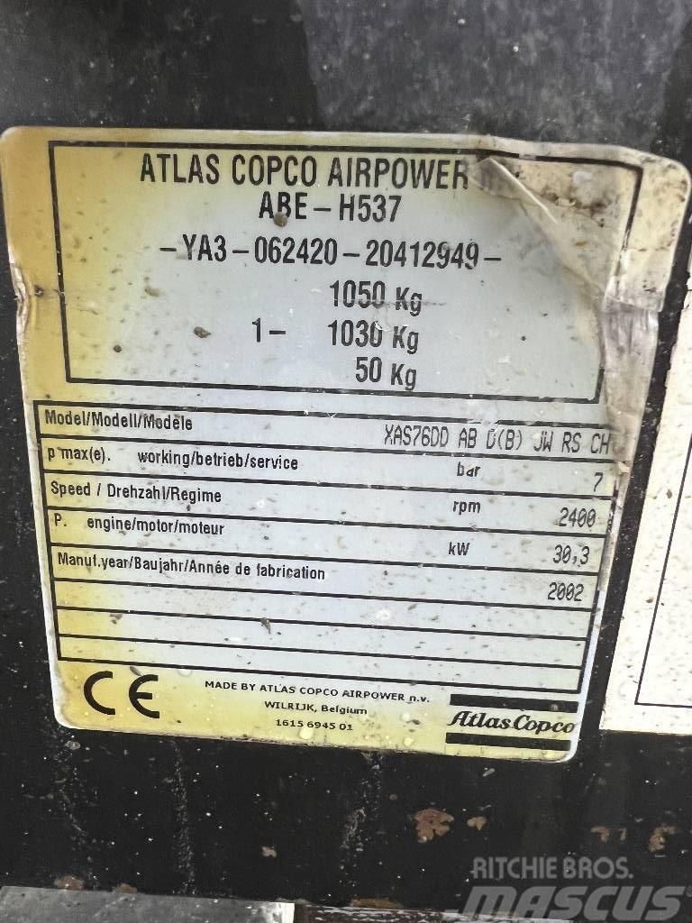 Atlas Copco XAS 76 DD AB*Luftkompressor* Compressores