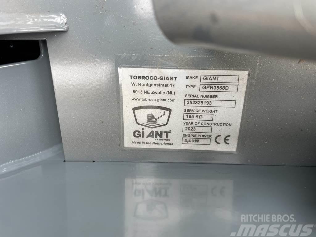 GiANT GPR3558D trilplaat NIEUW Placas compactadoras