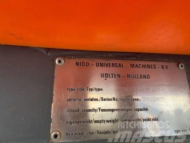Nido SN180 12V-EPZ-S Lâminas de neve e arados