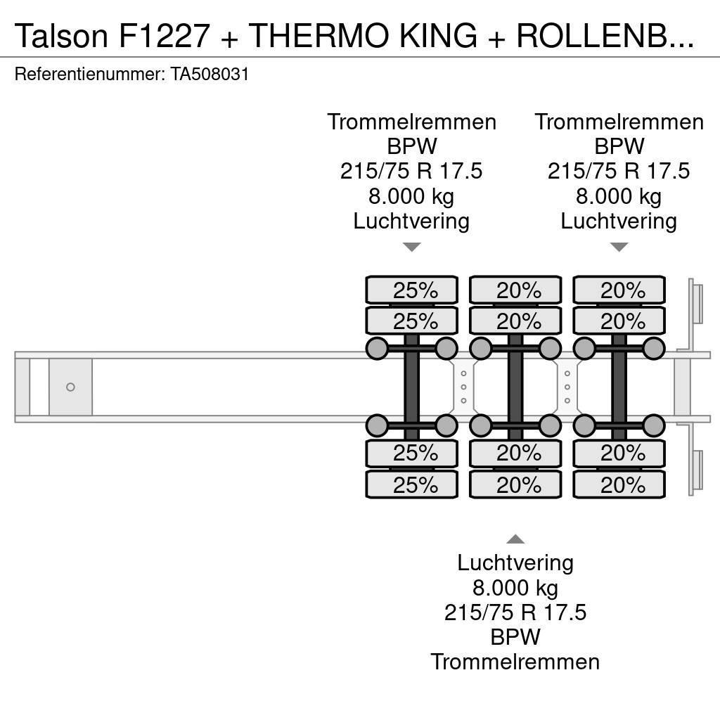 Talson F1227 + THERMO KING + ROLLENBANEN - MEGA Semi Reboques Isotérmicos