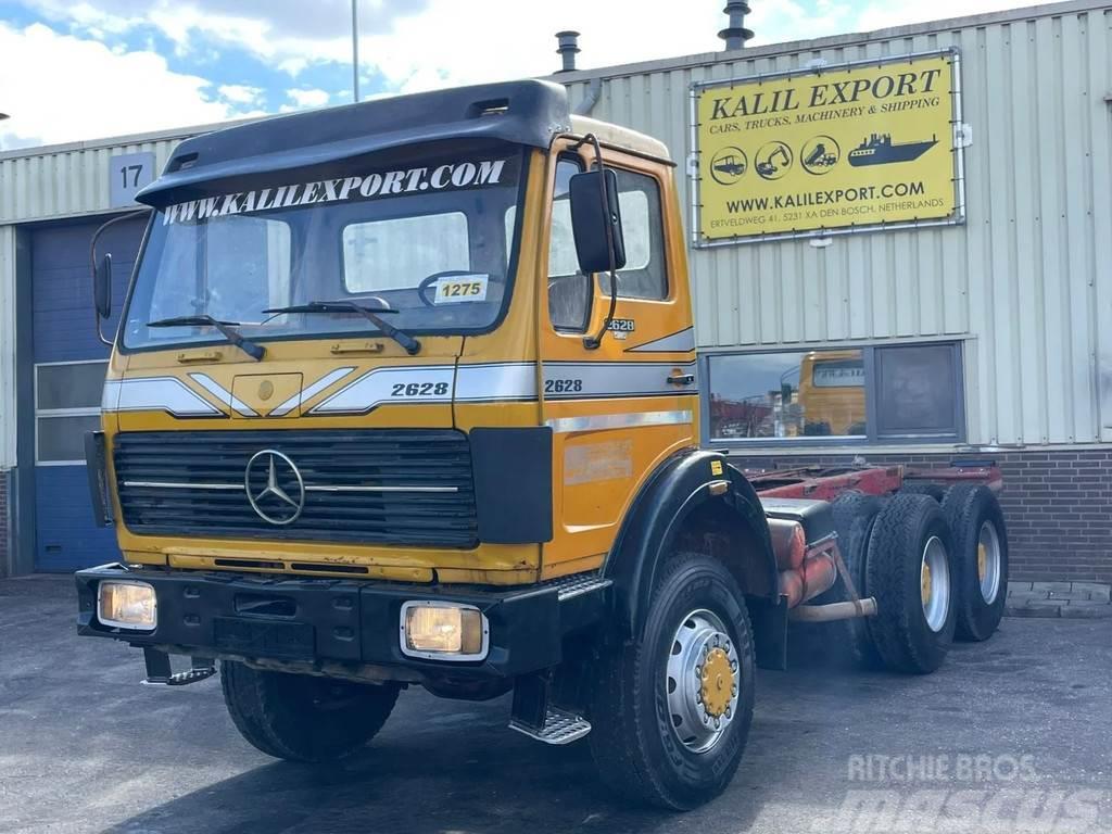 Mercedes-Benz SK 2628 Chassis 6x6 V8 Big Axle's Auxilery Top Con Camiões de chassis e cabine