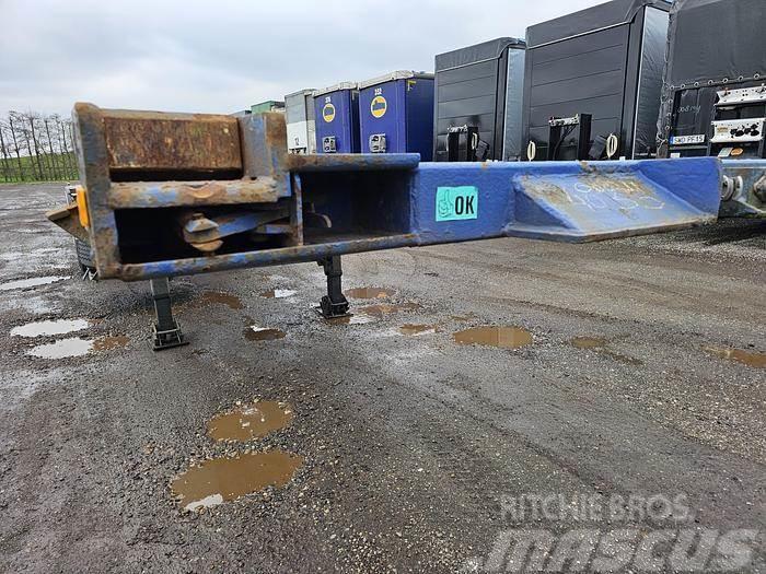 Groenewegen 3 AXLE CONTAINER CHASSIS 40 FT 2X20 FT 20 MIDDLE G Semi Reboques Porta Contentores