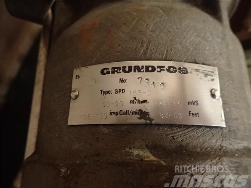 Grundfos SPD-165-2, 50-900m3/time, 7,5 hk Outros componentes