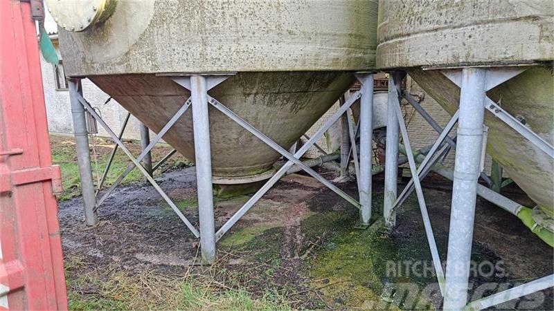Tunetank 100 m3 2 stk Equipamento de descarga de silos