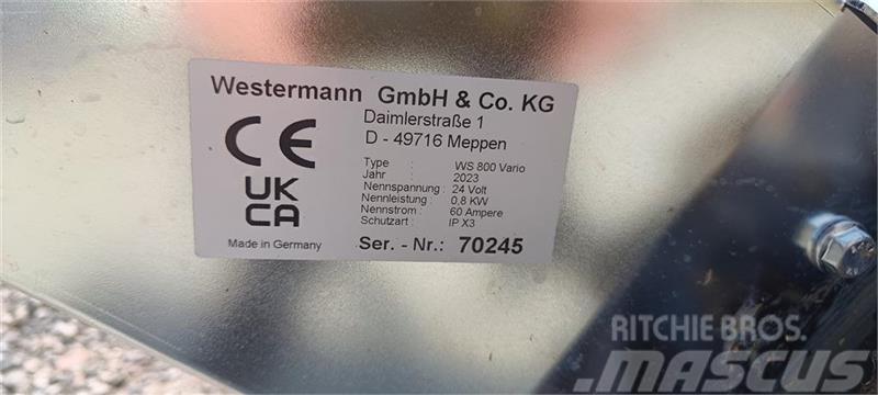 Westermann WS 800 elektrisk spalteskraber Outra maquinaria e acessórios para gado